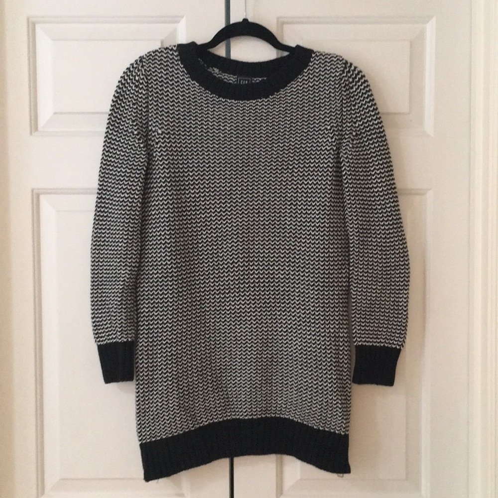 Gap maternity cotton tunic sweater